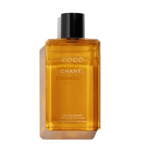 chanel coco foaming shower gel|Chanel eau fraiche shower gel.